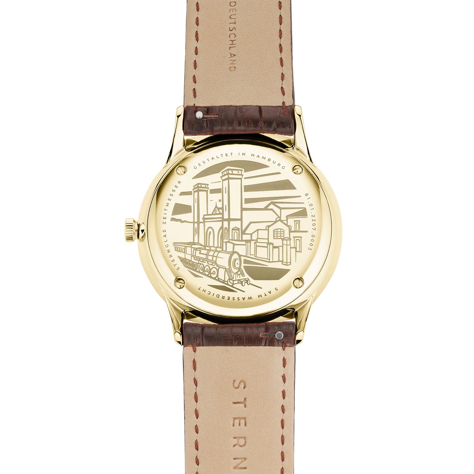 Sternglas BERLIN gold Ø38mm – Bild 4